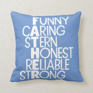 Pater Attributes Crossword Art Kissen