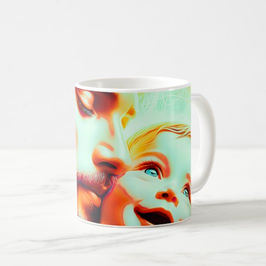 Pater Baby Endless Liebe Kaffeetasse (VorderseiteRechts)