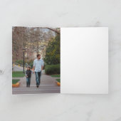 Pater Bear Foto Grußkarte Karte (Innenseite)