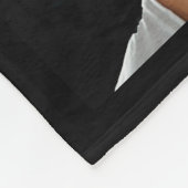 Pater Best VATER Schwarze Foto Collage Fleecedecke (Ecke)