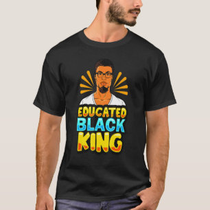 Pater Black King Husband Vater Pater Man Melanin T-Shirt