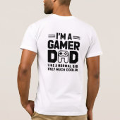 Pater Day Gamer Vater T - Shirt Design (Rückseite)