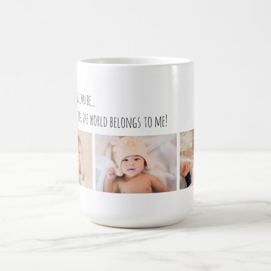 Pater Day Lucky Me Best Daddy-Fotos individuell an Kaffeetasse (Mittel)