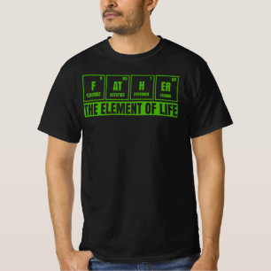Pater-Element, lustiger periodischer Vater T-Shirt