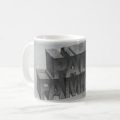 Pater Familien Kaffeetasse (Vorderseite Links)