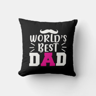 Pater Gift World's Best Vater Kissen