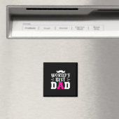 Pater Gift World's Best Vater Magnet (In Situ (Geschirrspüler))