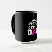 Pater Gift World's Best Vater Tasse (Vorderseite Links)