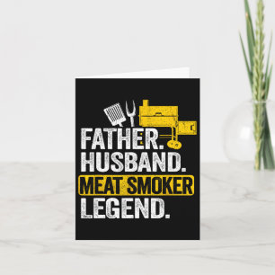 Pater Husnd Meat Smoker Legend Grillen Vater Fleis Karte