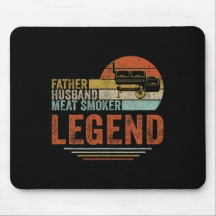 Pater Husnd Meat Smoker Legend Grillen Vater Fleis Mousepad