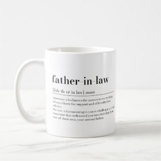 Pater in Law Coffee Tasse Geschenk