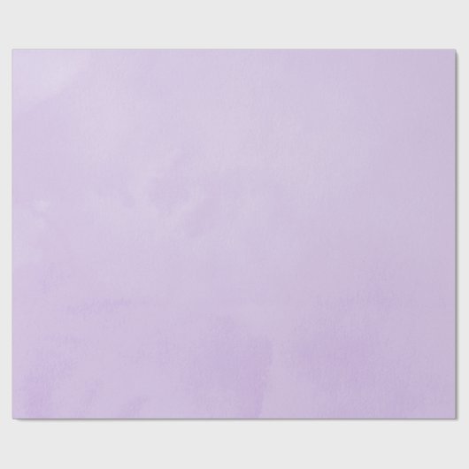 Pater Lilac Watercolor Geschenkpapier (Flach)