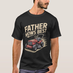 Pater mäht besten Nuleschalter, sonniger Vater Ras T-Shirt