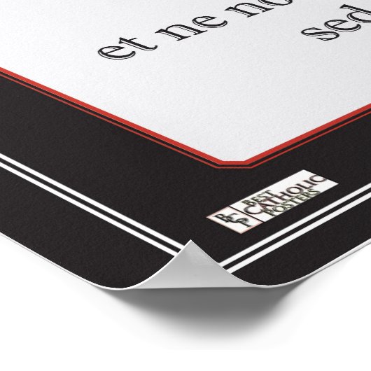 Pater Noster Poster (Ecke)