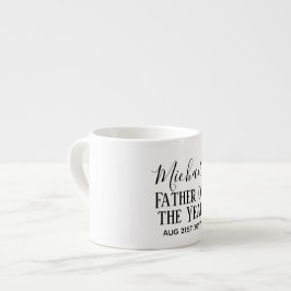 Pater of the YEAR VATER Husband Man CUSTOPM TEXT Espressotasse