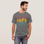 Pater Papaee Protector Provider Retro T-Shirt (Vorne ganz)