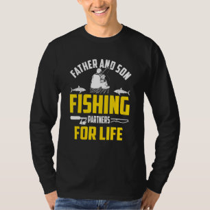 Pater Son Fishing Partner für Leben Retro Matchin T-Shirt