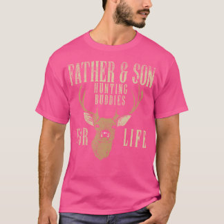 Pater Son Jagd Buddies Matching Jäger Vater Männer T-Shirt