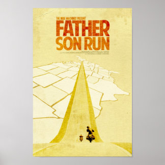 Pater Son Run: Offizielles Filmposter Poster