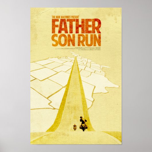 Pater Son Run: Offizielles Filmposter Poster (Vorne)