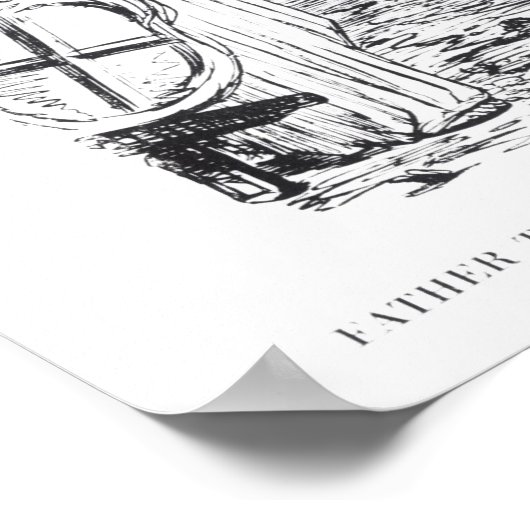 Pater Thames stellt seine Nachkommen vor Poster (Ecke)