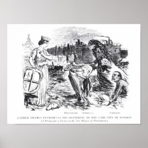 Pater Thames stellt seine Nachkommen vor Poster