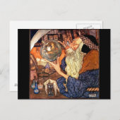 Pater Time Vintage Postkarte (Vorne/Hinten)