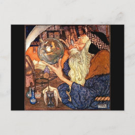 Pater Time Vintage Postkarte