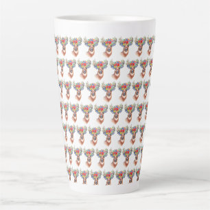 Paterna Blume Rentier Weihnachtsmagie Milchtasse