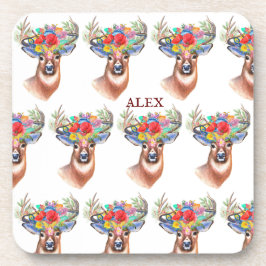 Paterna Blume Rentier Weihnachtsmagie Untersetzer