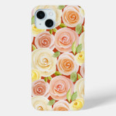 Paternierte Rose Case-Mate iPhone Hülle (Rückseite)