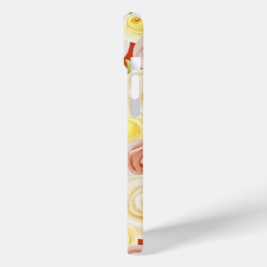 Paternierte Rose Case-Mate iPhone Hülle (Rückseite / Links)