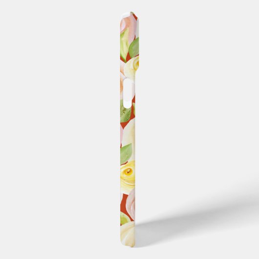 Paternierte Rose Case-Mate iPhone Hülle (Rückseite / Rechts)