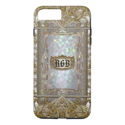 Paternost Monogram Plus Case-Mate iPhone Hülle (Rückseite)
