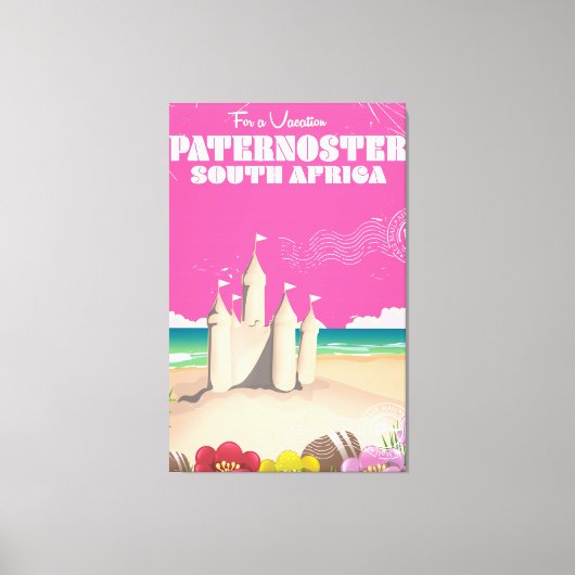 Paternost, Südafrika, Reiseausdruck Leinwanddruck (Vorderseite)