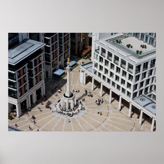 Paternoster Square in London Poster (Vorne)