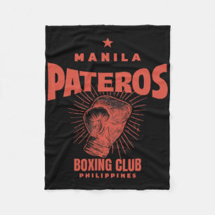 Pateros Manila Boxing Club Philippinen - Boxing Fleecedecke