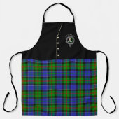 Paterson Clan Abzeichen & Tartan Kilt Schürze (Vorderseite)