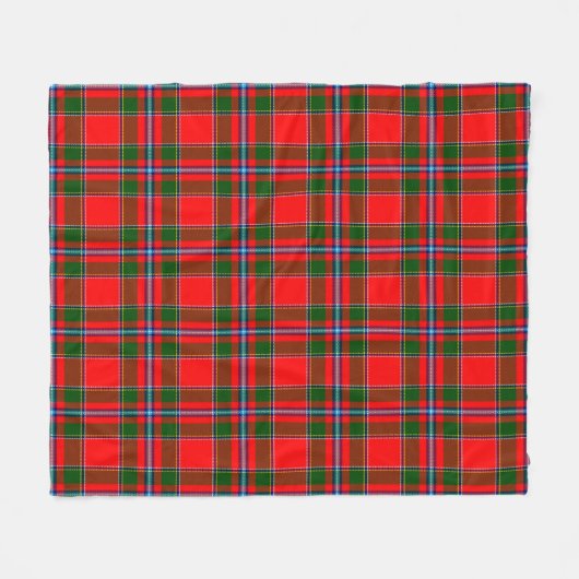 Paterson Kariert Fleecedecke (Vorderseite (Horizontal))