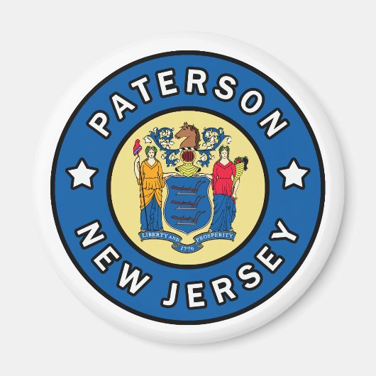 Paterson New Jersey Magnet (Vorne)
