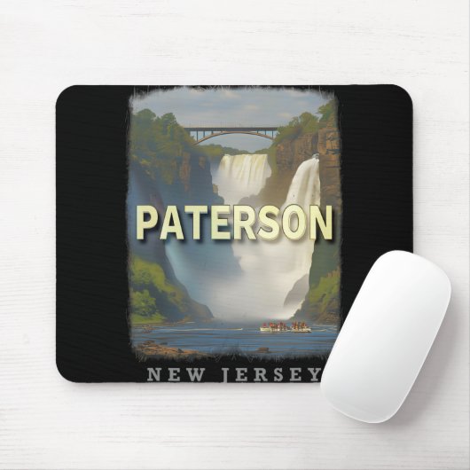 Paterson New Jersey Nj Waterfall Wonderland Sd617 Mousepad (Mit Mouse)