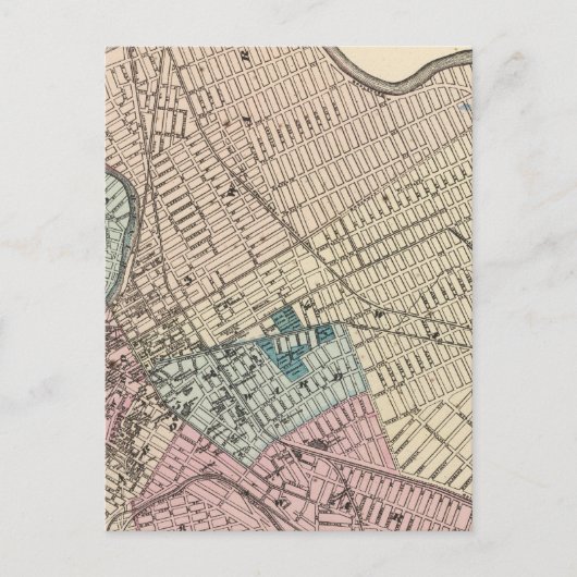 Paterson, New Jersey Postkarte (Vorderseite)
