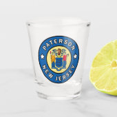 Paterson New Jersey Schnapsglas (Vorderseite)
