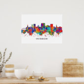 Paterson New Jersey Skyline Poster (Küche)