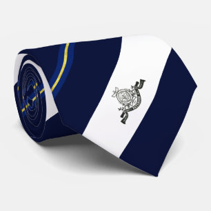 Paterson (New Jersey) - Stadtflagge Neck Tie Krawatte