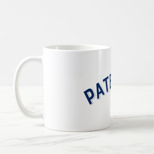 Paterson, New Jersey Vintag Arch Kaffeetasse (Links)