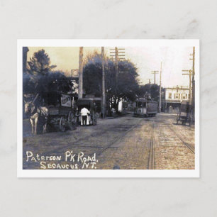 Paterson Plank Rd., Secaucus, New Jersey, Vintage Postkarte