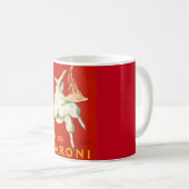 Pates Baroni Cappiello Vintage Werbung Kaffeetasse (VorderseiteRechts)