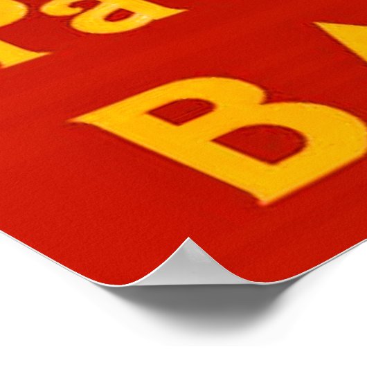 Pates Baroni Cappiello Vintage Werbung Poster (Ecke)