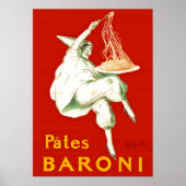 Pates Baroni Cappiello Vintage Werbung Poster (Vorne)